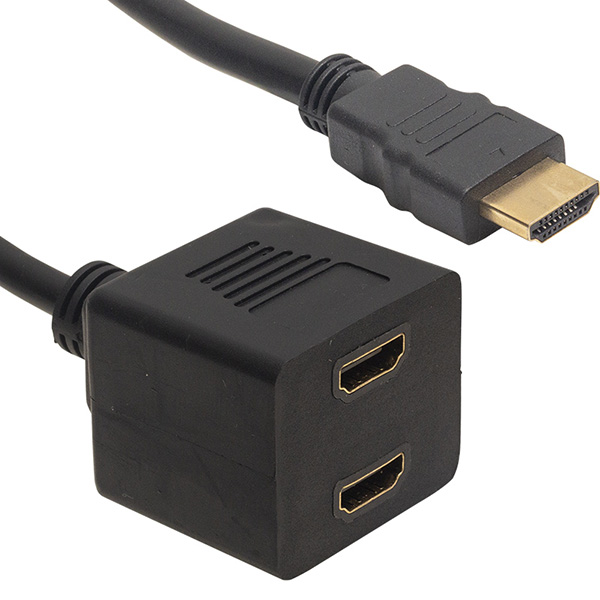 5`Li Powermaster Hdmı Erkek-Hdmı Dişi X 2 Adaptör 30 Cm Kablo Çipsetli Hdmı Çoklayıcı 5`Li Powermaster Hdmı Erkek-Hdmı Dişi X 2 Adaptör 30 Cm Kablo Çipsetli Hdmı Çoklayıcı