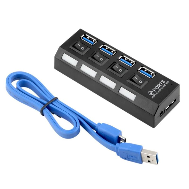 5`Li Powermaster Pm-11365 4 Port Anahtarlı Usb 3.0 30 Cm Kablolu Usb Hub Çoklayıcı 5`Li Powermaster Pm-11365 4 Port Anahtarlı Usb 3.0 30 Cm Kablolu Usb Hub Çoklayıcı