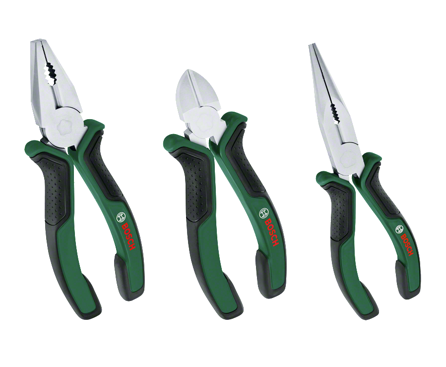 Bosch Bosch Pense Seti 3 Parça (kargaburun yan keski pense) Bosch Bosch Pense Seti 3 Parça (kargaburun yan keski pense)