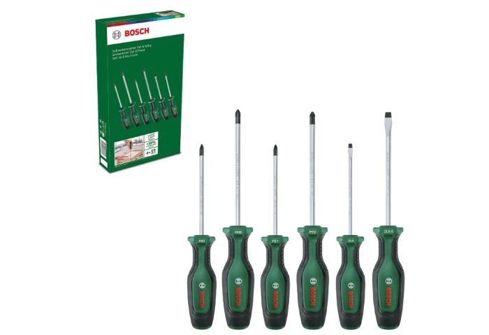 Bosch Bosch Tornavida Seti 6 Parça Set 1 Bosch Bosch Tornavida Seti 6 Parça Set 1