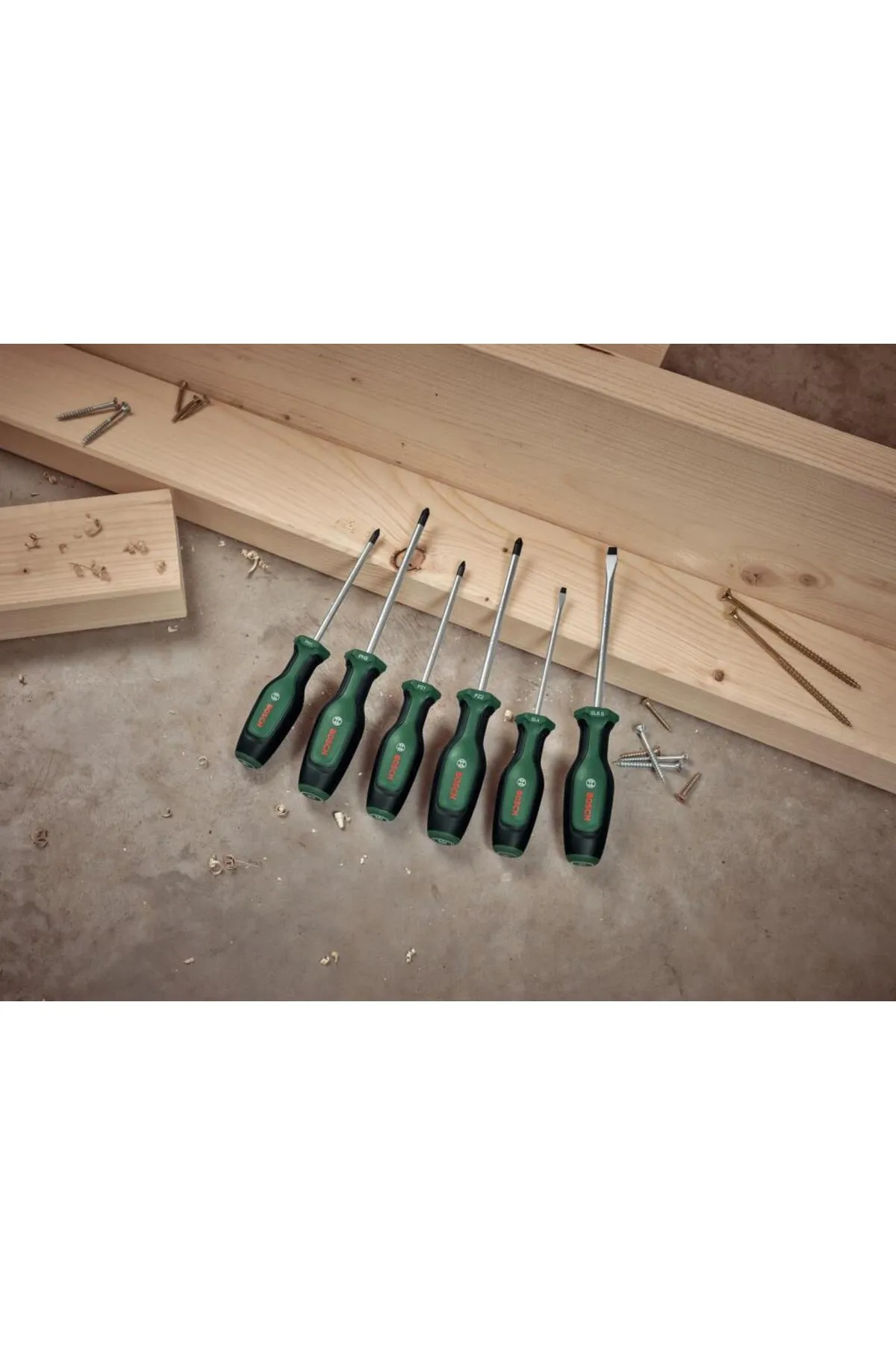 Bosch Bosch Tornavida Seti 6 Parça Set 1 Bosch Bosch Tornavida Seti 6 Parça Set 1