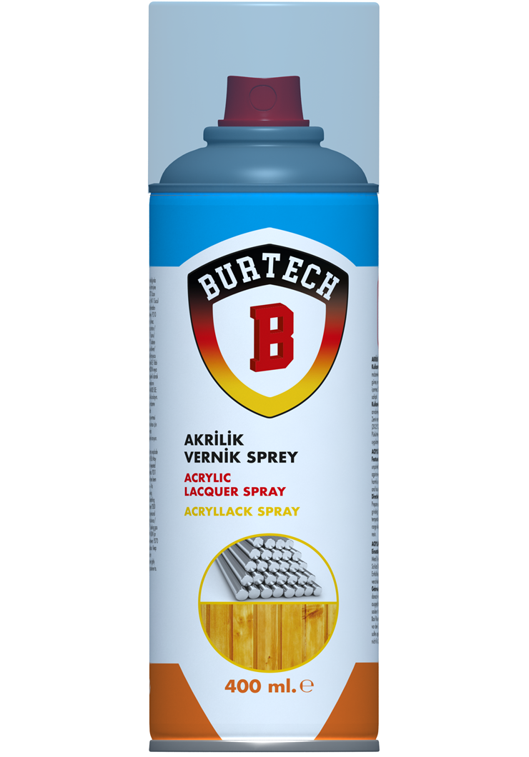 Burtech Universal Vernik Sprey 400 Ml Burtech Universal Vernik Sprey 400 Ml