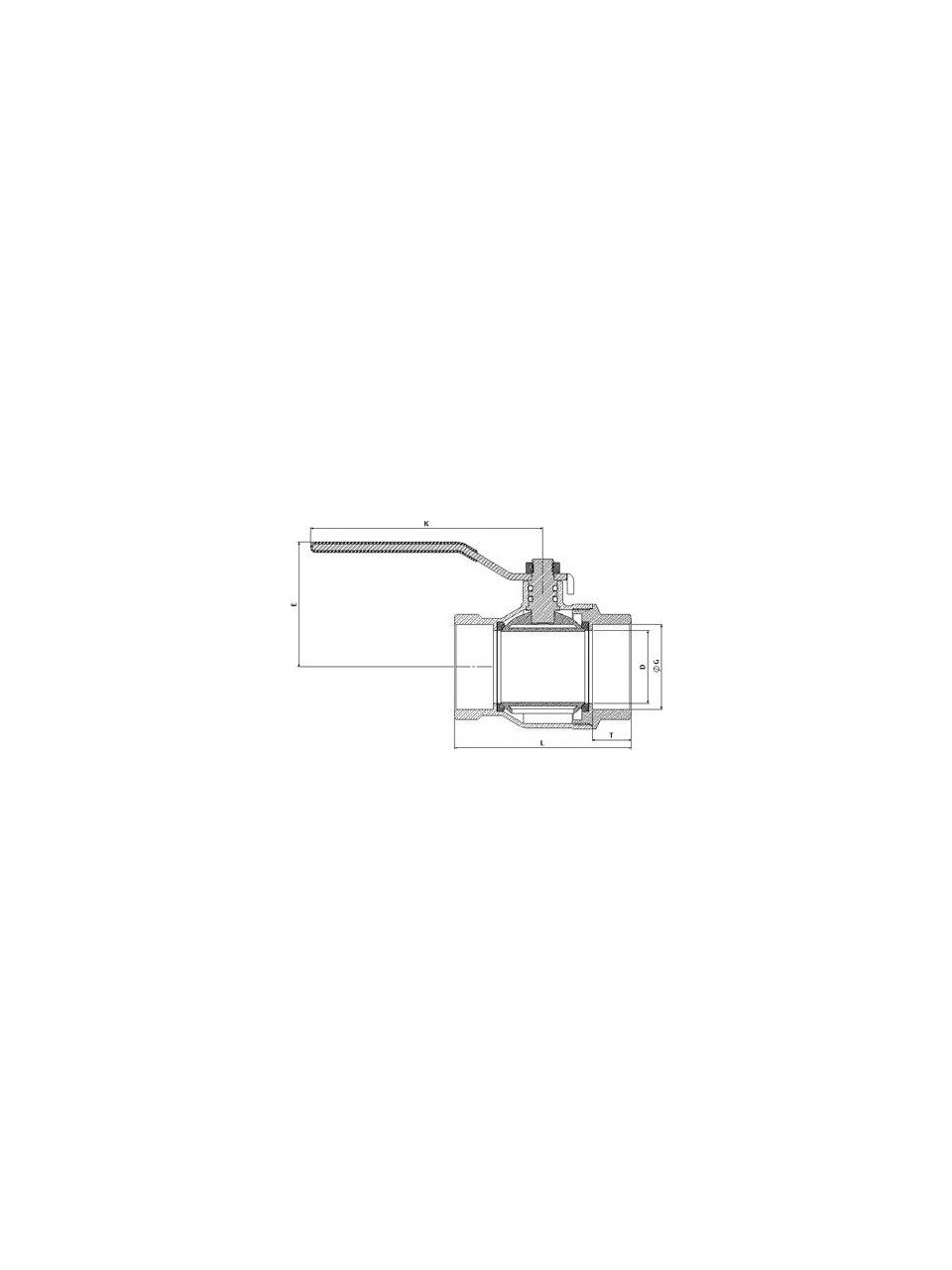 Klepsan119-1 Küresel Vana Pn16 3/8 Klepsan119-1 Küresel Vana Pn16 3/8