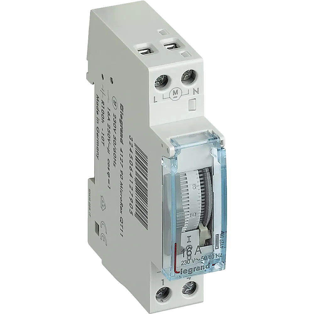  Legrand 412790 Analog Günlük Zaman Saati Rezervli 
