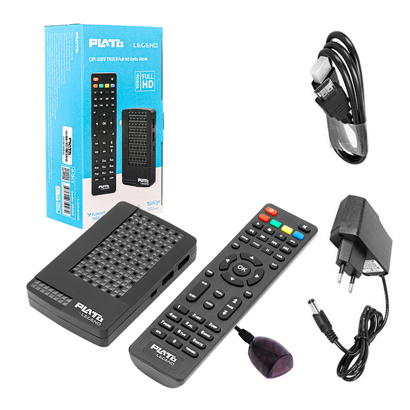 Plato Legend Çift Usb`Li Tkgs`Li Mını Hd Uydu AlıcIsı Plato Legend Çift Usb`Li Tkgs`Li Mını Hd Uydu AlıcIsı