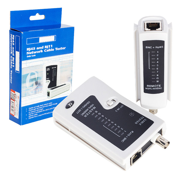 Powermaster Pm-8284 Rj45 - Bnc Network Kablo Test Cihazı Powermaster Pm-8284 Rj45 - Bnc Network Kablo Test Cihazı