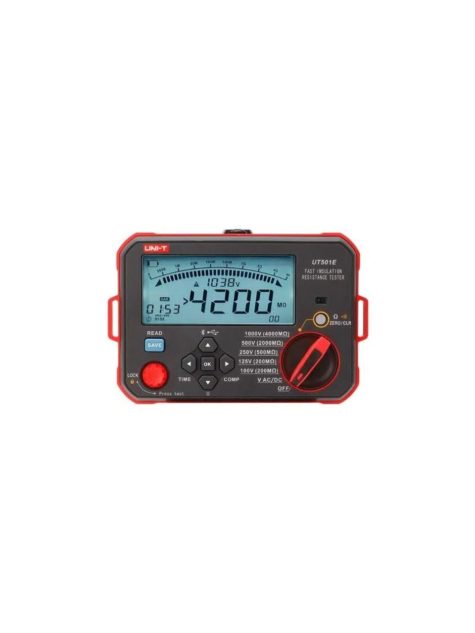 Uni-T UT501E İzolasyon Meğeri - İzolasyon Dirençi Ölçer 